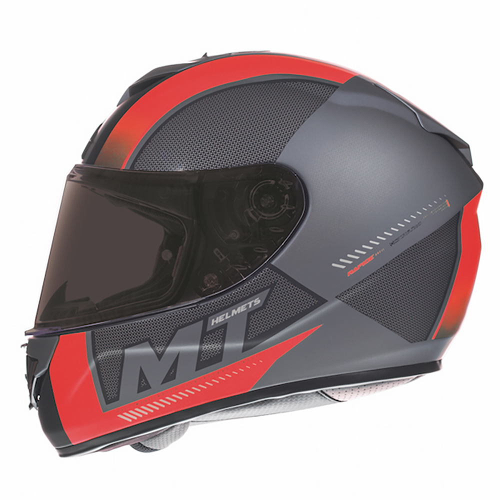MT Helmets Mt Rapide Overtake Black/Red